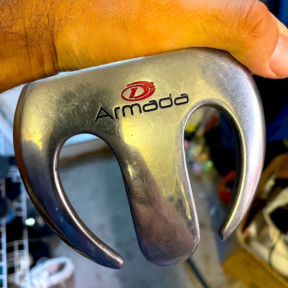 Armada 3 Ball Alignment Claw Tooth Putter Steel Shaft
